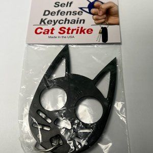 Cat Strike Self Protection Keychain - Black